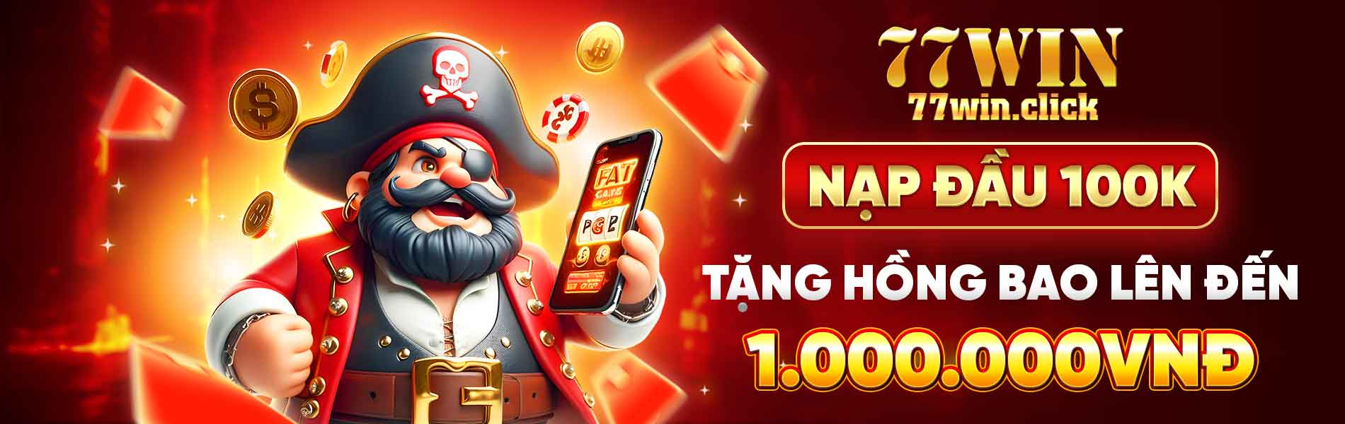 Nạp đầu tặng 100k nhà cái 77win